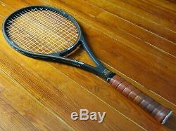 Wilson Pro Staff 85 tennis racquet graphite with kevlar St Vincent with case 4 1/2