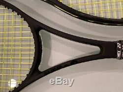 Wilson Pro Staff 97 All Black Racquets (PAIR) 4 3/8 Great Condition No CV