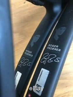 Wilson Pro Staff 97 RF Autograph Tennis Rackets x 2. Grip 3 New RPM Restrings
