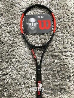 Wilson Pro Staff 97 Tennis Racket Unstrung Black Red L3 43/8 New