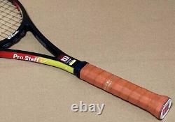 Wilson Pro Staff Classic 85 Made In Taiwan Tennis Racket Vintage