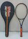 Wilson Pro Staff Midsize 4 5/8 Grip Graphite Tennis Racket Racquet & Case