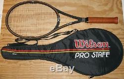 Wilson Pro Staff Midsize St. Vincent 4 1/2 Original Mid 6.0 85 BXQ Tennis Racket