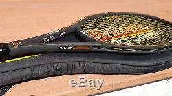 Wilson Pro Staff Midsize Tennis Racket 4 3/8 Grip Cap Code Gri Excellent
