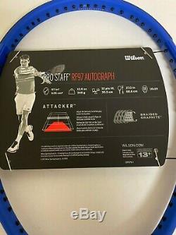 Wilson Pro Staff RF97 Autograph Laver Cup Tennis Racquet Grip Size 4 1/4
