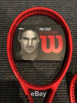 Wilson Pro Staff RF97 Autograph Roger Federer Laver Cup Tennis Racket 41/4 4 3/8