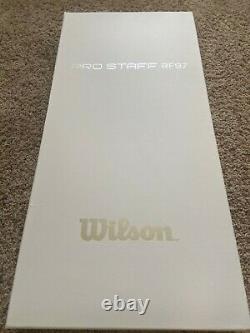 Wilson Pro Staff RF97 Autograph White 4 1/4 Custom Special Edition