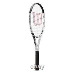 Wilson Pro Staff SM Tennis Racket White & Black with Cushion-Aire Grip