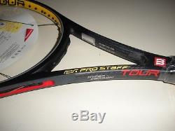 Wilson Pro Staff Tour 90 Tennis Racquet 4 1/2 Brand New (sampras Signature)