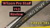 Wilson Pro Staff V13 Tennis Racquet Review U0026 Pace Test Hammer It Tennis