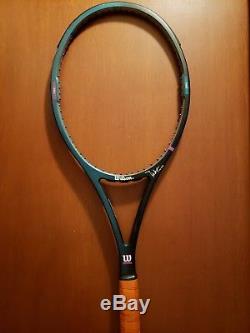 Wilson Pro Stock Pro Staff 85 Pete Sampras Signature racquet from 1991 Very Rare