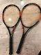 Wilson Pro Stock Tennis Racket (matched Pair) Nicole Gibbs Burn 100 1/4 Used