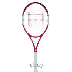 Wilson Six. One 95 Team 18x20 Tennis Racket G2 Red White 289g 2016 NEW (Grip 2)