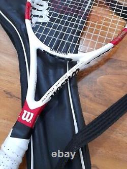Wilson Six One 95L Tennis Racket. 4 3/8. With New Grip