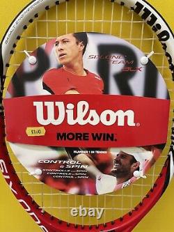 Wilson Six One Team Tennis Racket Rrp £160 Brand New
