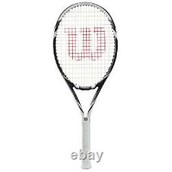 Wilson Six Two Tennis Racquet WR125110U, Unisex, Tennis rackets, black