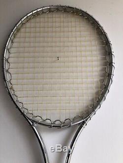 Details about   Perfect Wilson T2000 Jimmy Connors Vintage Steel Strung Tennis Racket 4 1/2 