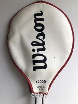 Wilson T2000 Tennis Racket, Vintage, Jimmy Connors, Brand New (Still With Tags)