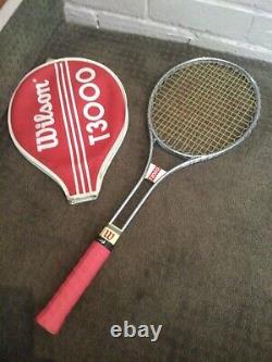 Wilson T3000 Jimmy Connors Rare Collection-Grip5-Superb Condition