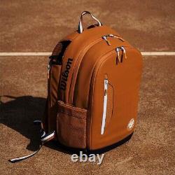 Wilson Tennis Racket Bag French open backpack hold 1-2 Roland Garros