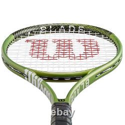 Wilson Tennis Racket Blade Feel 100 Head Light Balanced Racquet Strung