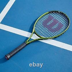 Wilson Tennis Racket Blade Feel 100 Head Light Balanced Racquet Strung