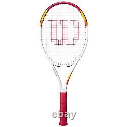 Wilson Tennis Racket Six One Head Light Balanced Adult Racquet Strung