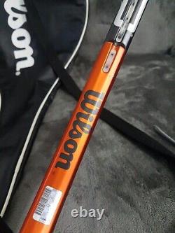 Wilson Triad 6 tennis racket, Grip No 2. 4 1/4, with case, excellent condition