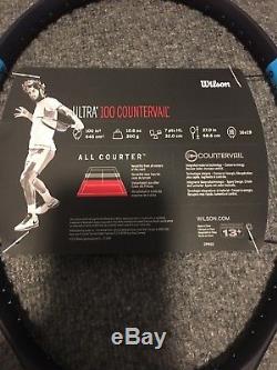 Wilson Ultra 100 Countervail Tennis Racket New