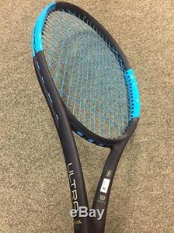 Wilson Ultra 100UL CV STRUNG 4 1/8 (Tennis Racket 257g 9.1oz Countervail Lite)