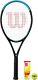 Wilson Ultra Power 103 Graphite Tennis Racket + 3 Tennis Balls