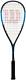 Wilson Ultra Squash Racket Light, Silver/blue, One Size, 1/2 Cover