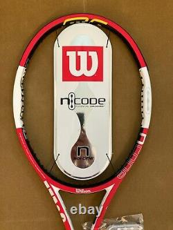 Wilson nCode Six One 6.1 Tour 90 Federer Pro Staff Tennis Racquet 4 1/2 L4 NEW