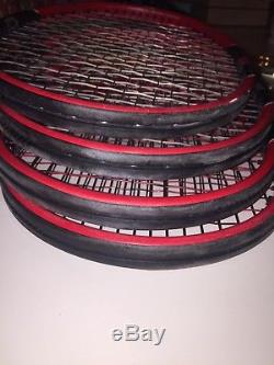 Wilson tennis racquet pro staff rf97 4 3/8 grip (lot of 3 bundle)