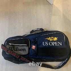 Wilson us open bag tennis Racket Carry Case bag Retro Vintage