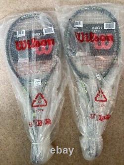 X2 Wilson Blade 98 V5 18x20 Tennis Rackets Grip 2. Brand new